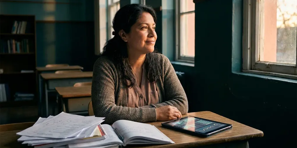 Guía práctica para docentes: genera cuestionarios y exámenes con IA desde PDF o Word, asígnalos a tus clases y usa analítica de distractores para mejorar tus evaluaciones.